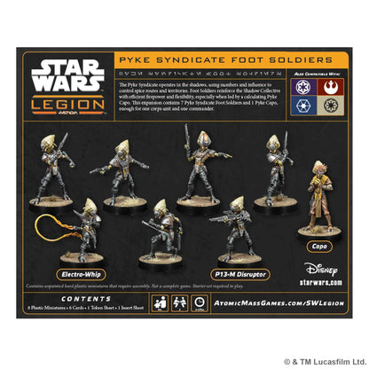 Star Wars: Legion – Pyke Syndicate Foot Soldiers