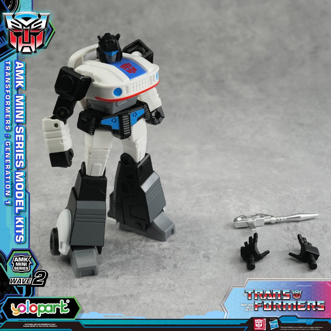 YOLOPARK Transformers Generation One AMK Mini Series Wave 2 Jazz 11cm Model Kit