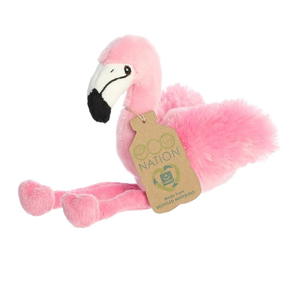 Aurora Eco Nation Eco Softies Flamingo 8 Inch Soft Toy
