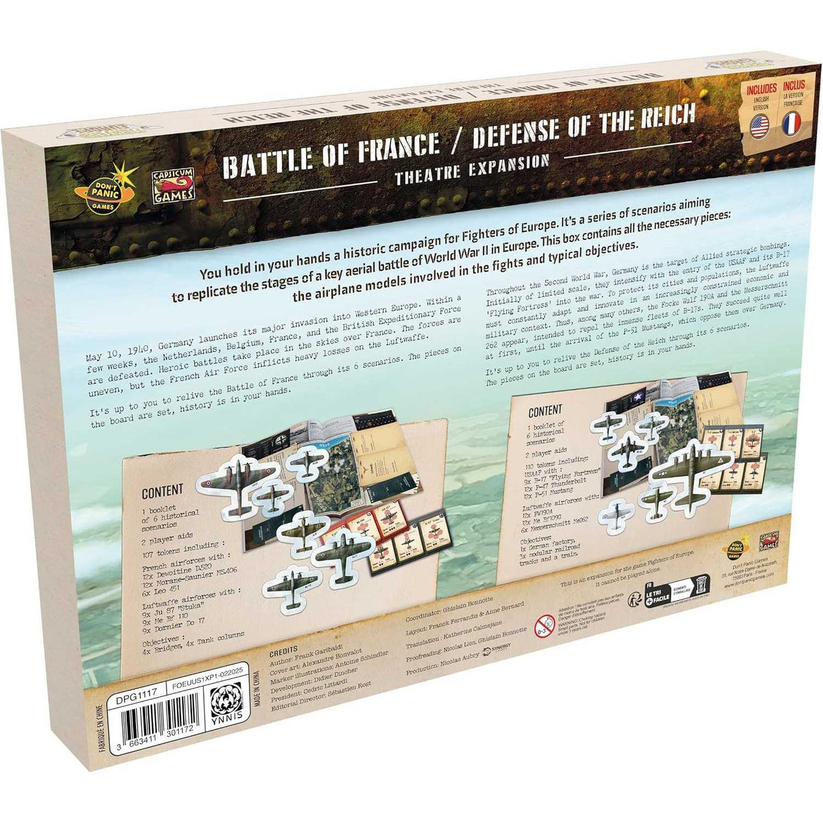 Fighters of the Pacific – Theatre Expansions: Battle of France & Defense of the Reich