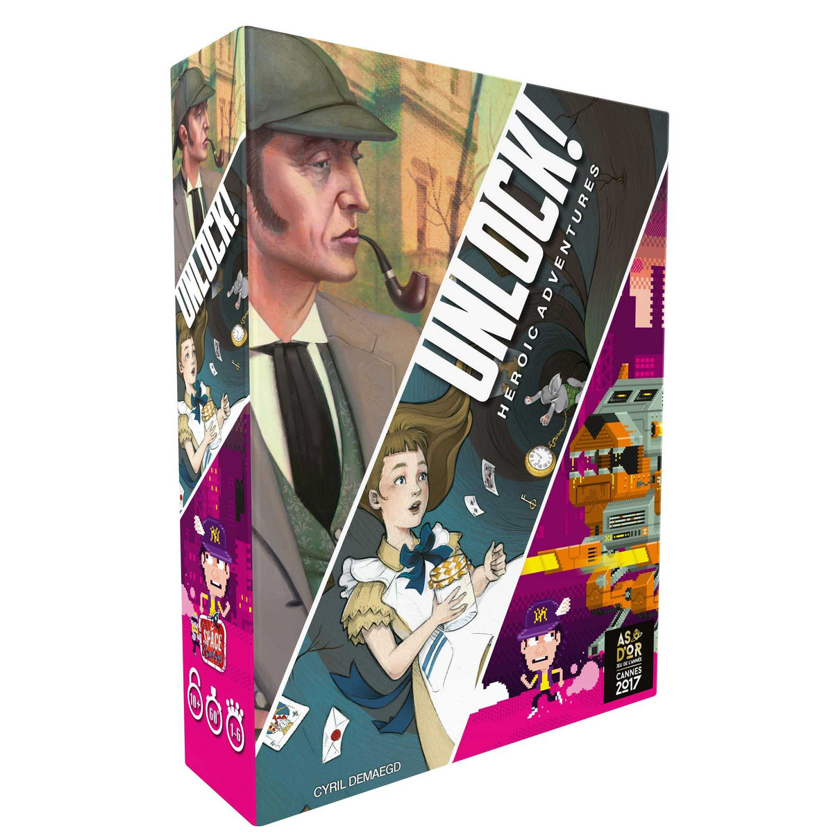 Unlock! 5: Heroic Adventures Cooperative Card Game