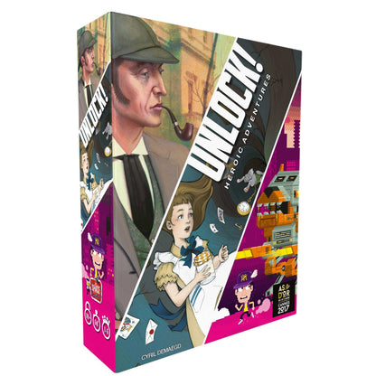 Unlock! 5: Heroic Adventures Cooperative Card Game