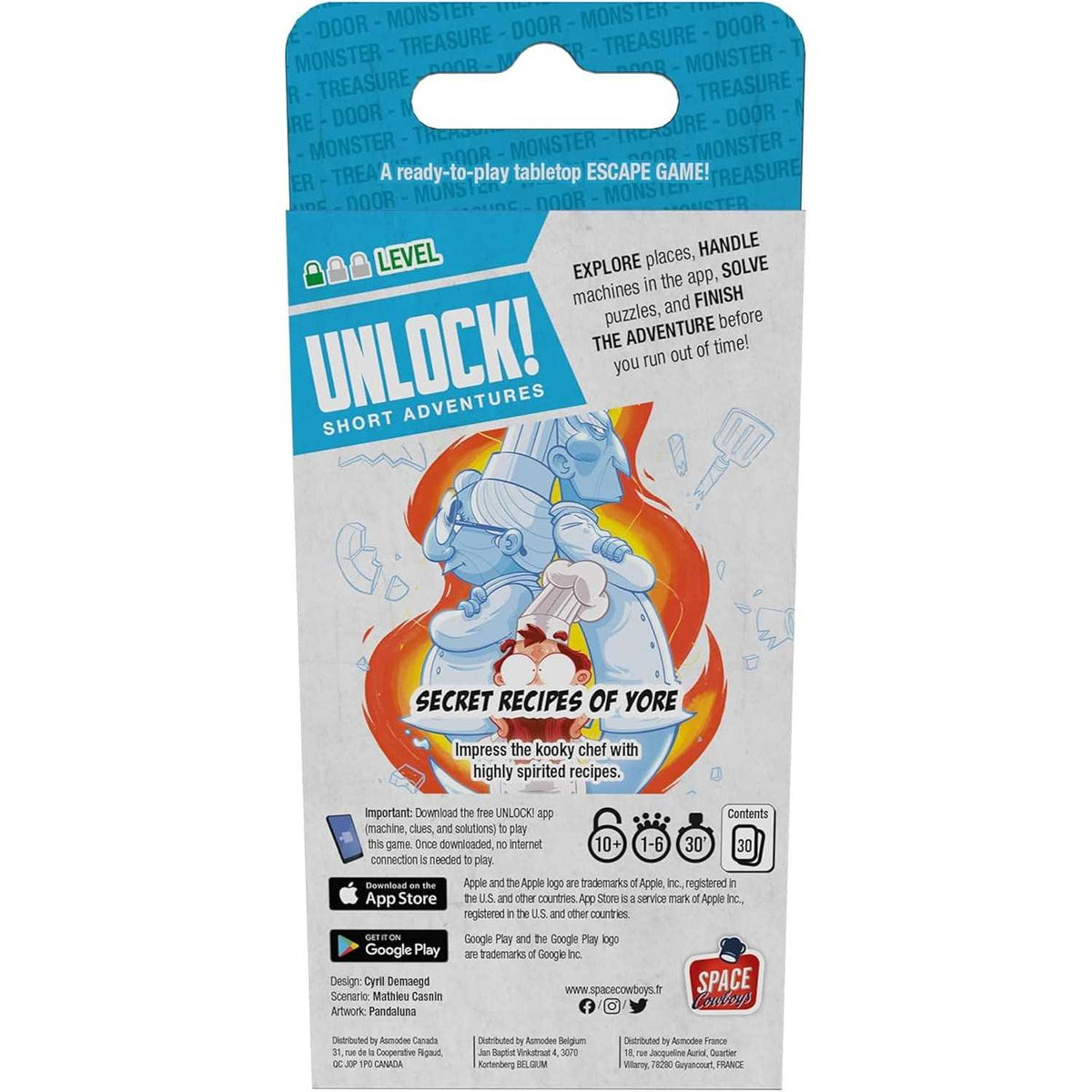 Unlock! Short 1: Secret Recipes of Yore Escape Room Card Game