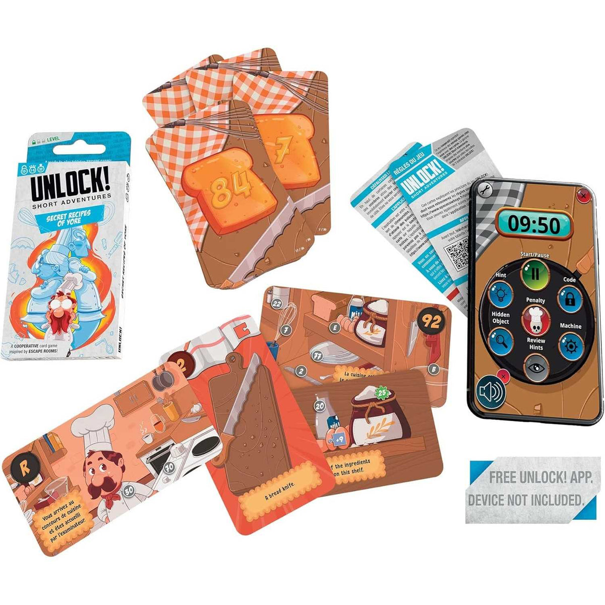 Unlock! Short 1: Secret Recipes of Yore Escape Room Card Game