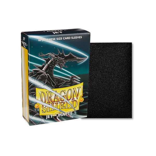 Dragon Shield Matte Japanese Size Jet Sleeves, 60 Pack