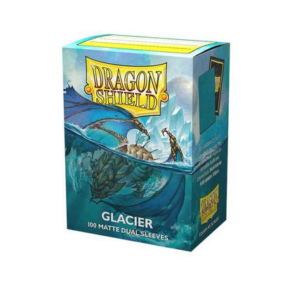 Dragon Shield Dual Matte Glacier Card Sleeves – 100 Pack
