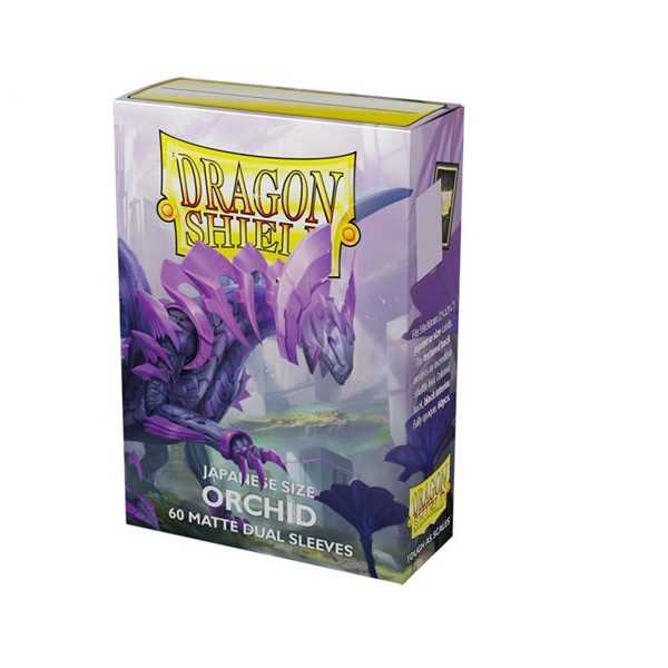 Dragon Shield Japanese Size Dual Matte Sleeves - Orchid (60 ct.)