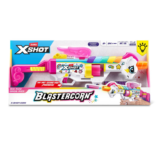 X-Shot Blastercorn Rizz Master Foam Dart Blaster