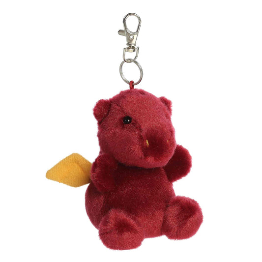 Palm Pals Aidan Dragon 4-Inch Clip-On Soft Toy