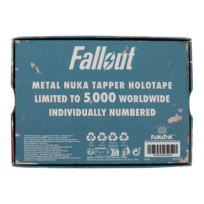 Fallout Nuka Tapper Limited Edition Metal Holotape Replica