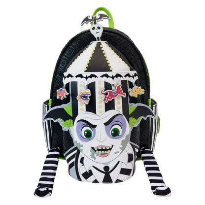 Loungefly Beetlejuice Carousel Hat Light-Up Cosplay Mini Backpack