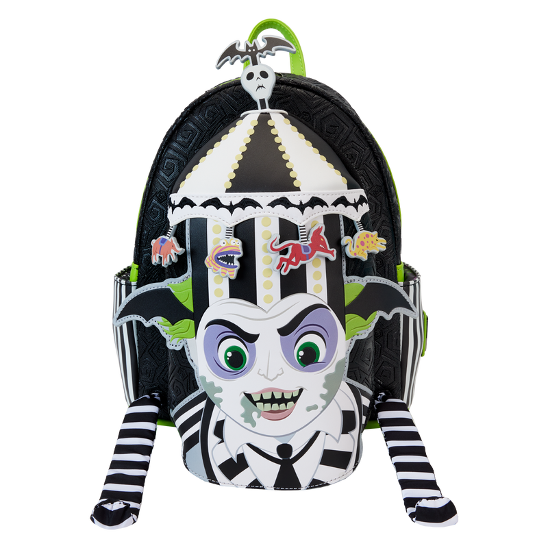 Loungefly Beetlejuice Carousel Hat Light-Up Cosplay Mini Backpack