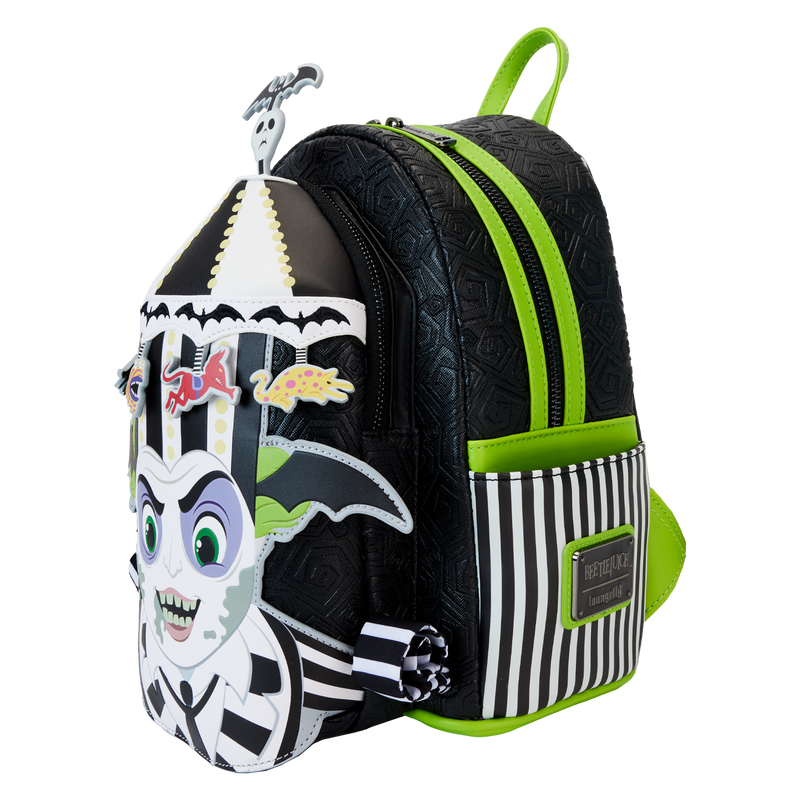 Loungefly Beetlejuice Carousel Hat Light-Up Cosplay Mini Backpack