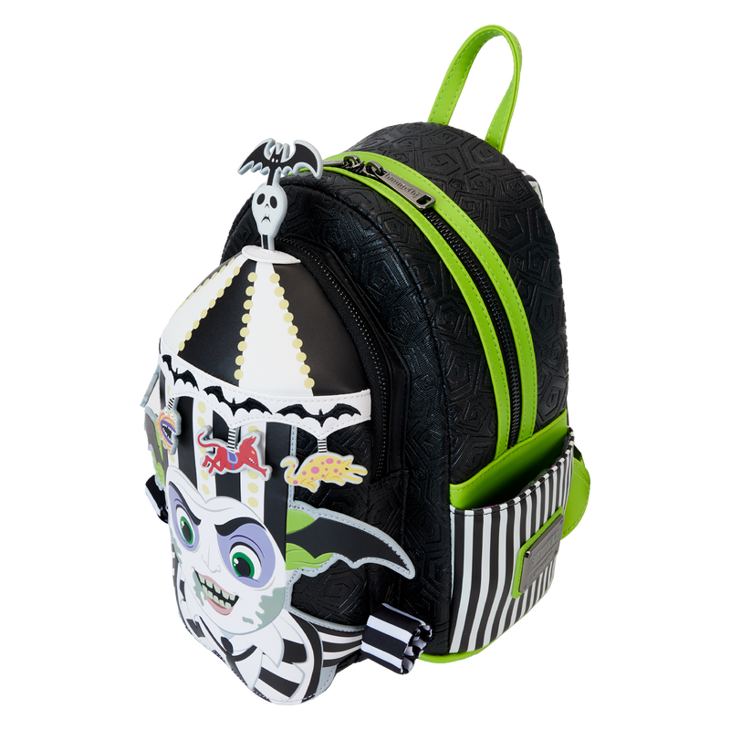 Loungefly Beetlejuice Carousel Hat Light-Up Cosplay Mini Backpack