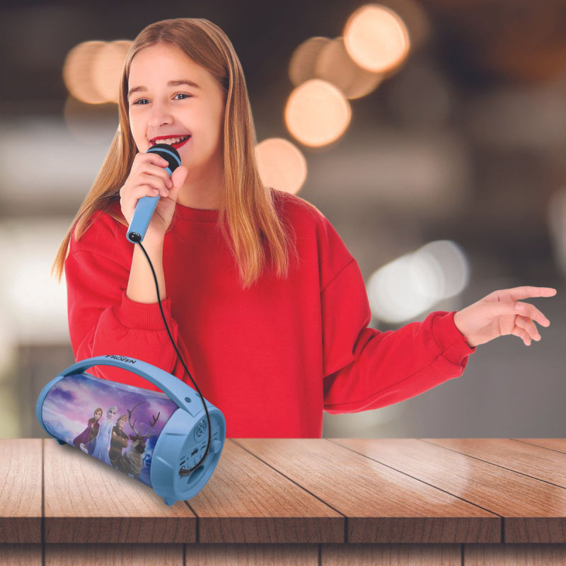 Lexibook Disney Frozen Portable Bluetooth Speaker with Microphone