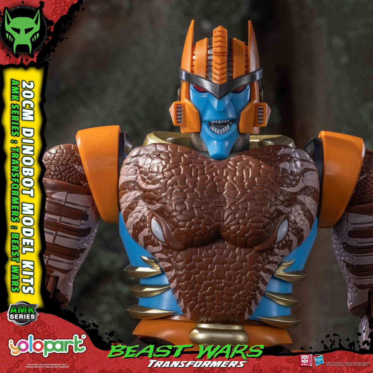 YOLOPARK Transformers: Beast Wars Dinobot 20cm AMK Series Model Kit
