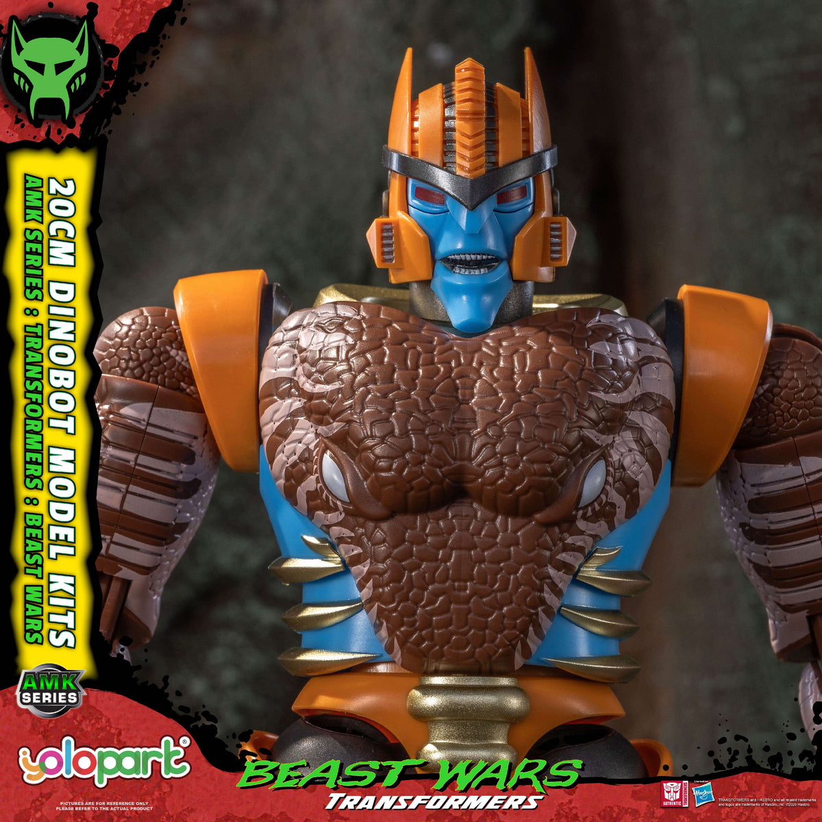 YOLOPARK Transformers: Beast Wars Dinobot 20cm AMK Series Model Kit
