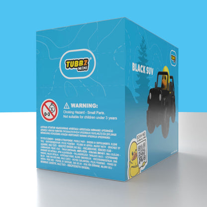 TUBBZ Mini Boxed Black SUV Car Air Freshener