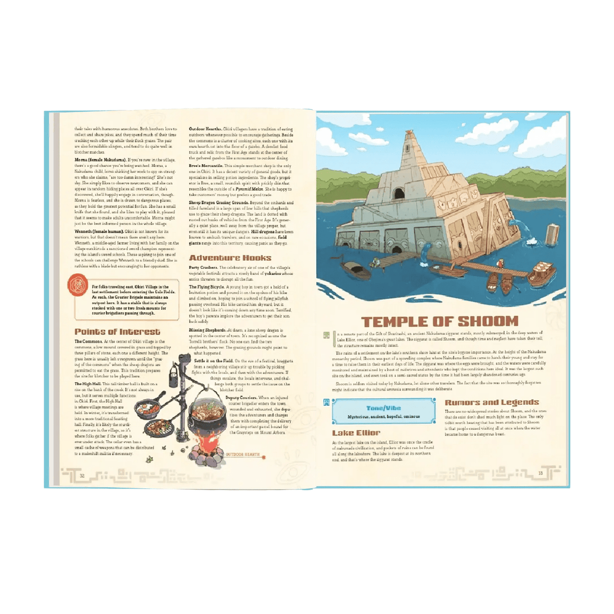 Obojima: Tales from the Tall Grass Hardcover Campaign Book