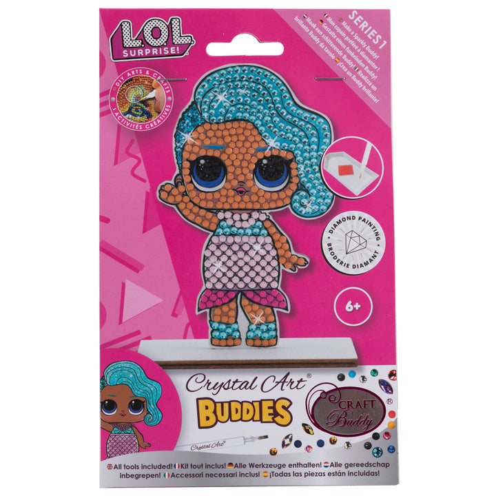 Crystal Art Buddies L.O.L. Surprise! Splash Queen Craft Kit