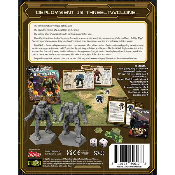 BattleTech: Beginner Box 40th Anniversary