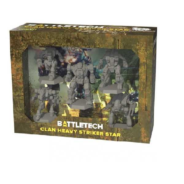 BattleTech Clan Striker Star Miniature Set