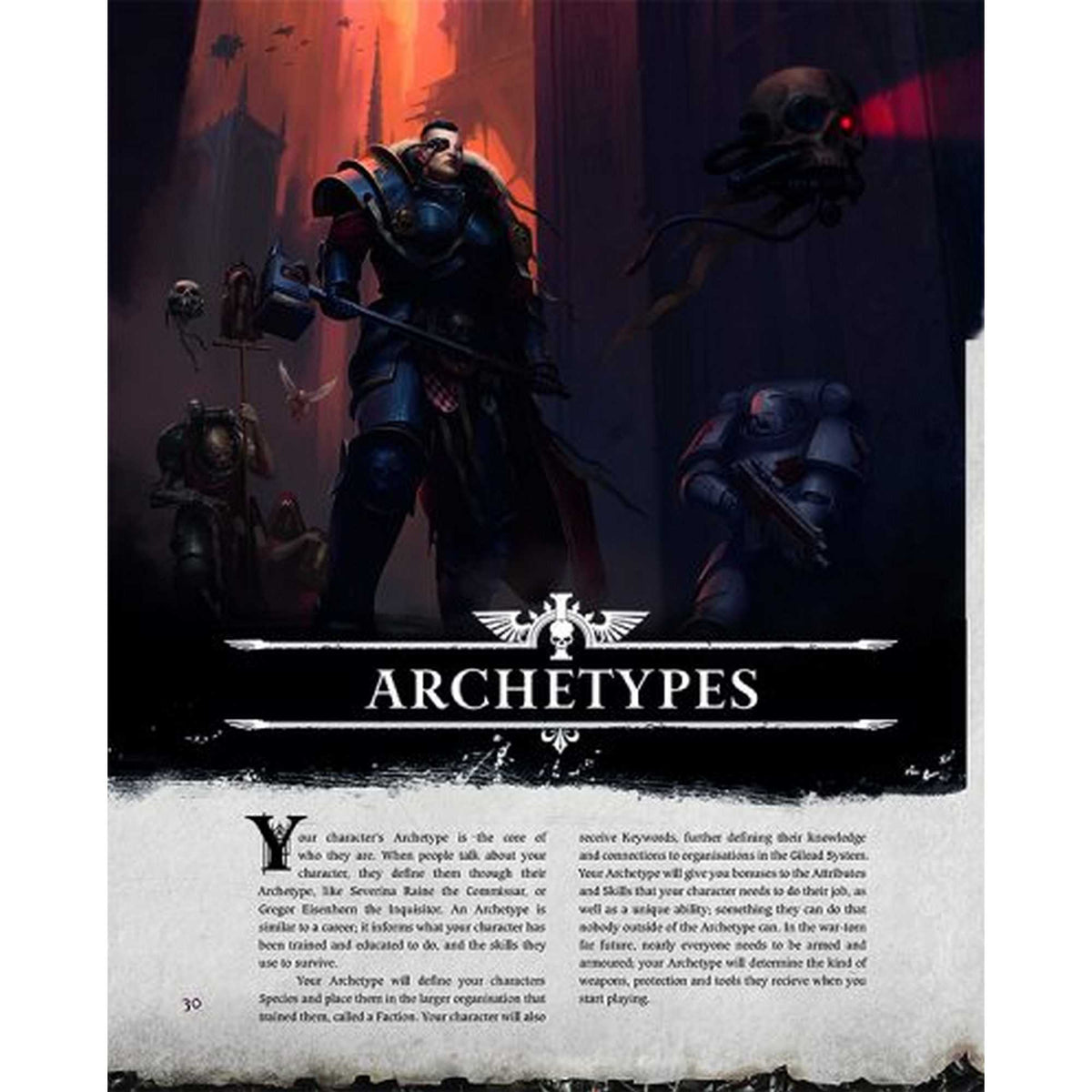 Wrath & Glory Core Rulebook: Warhammer 40,000 Roleplay RPG – Revised Edition