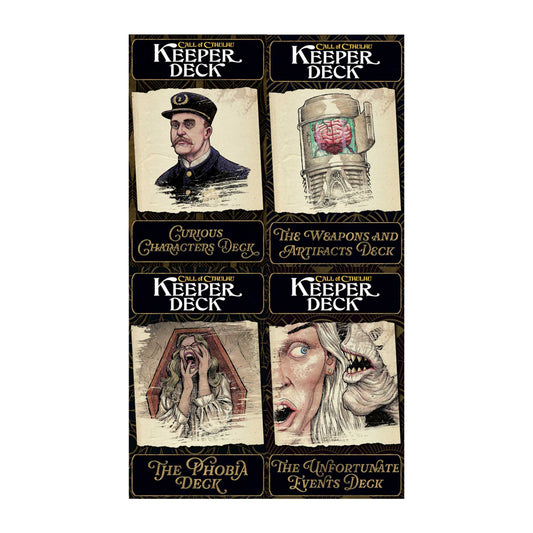 Call of Cthulhu Keeper Decks 2nd Edition