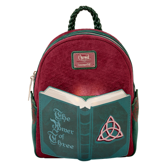 Loungefly Charmed Book of Shadows Light-Up Mini Backpack