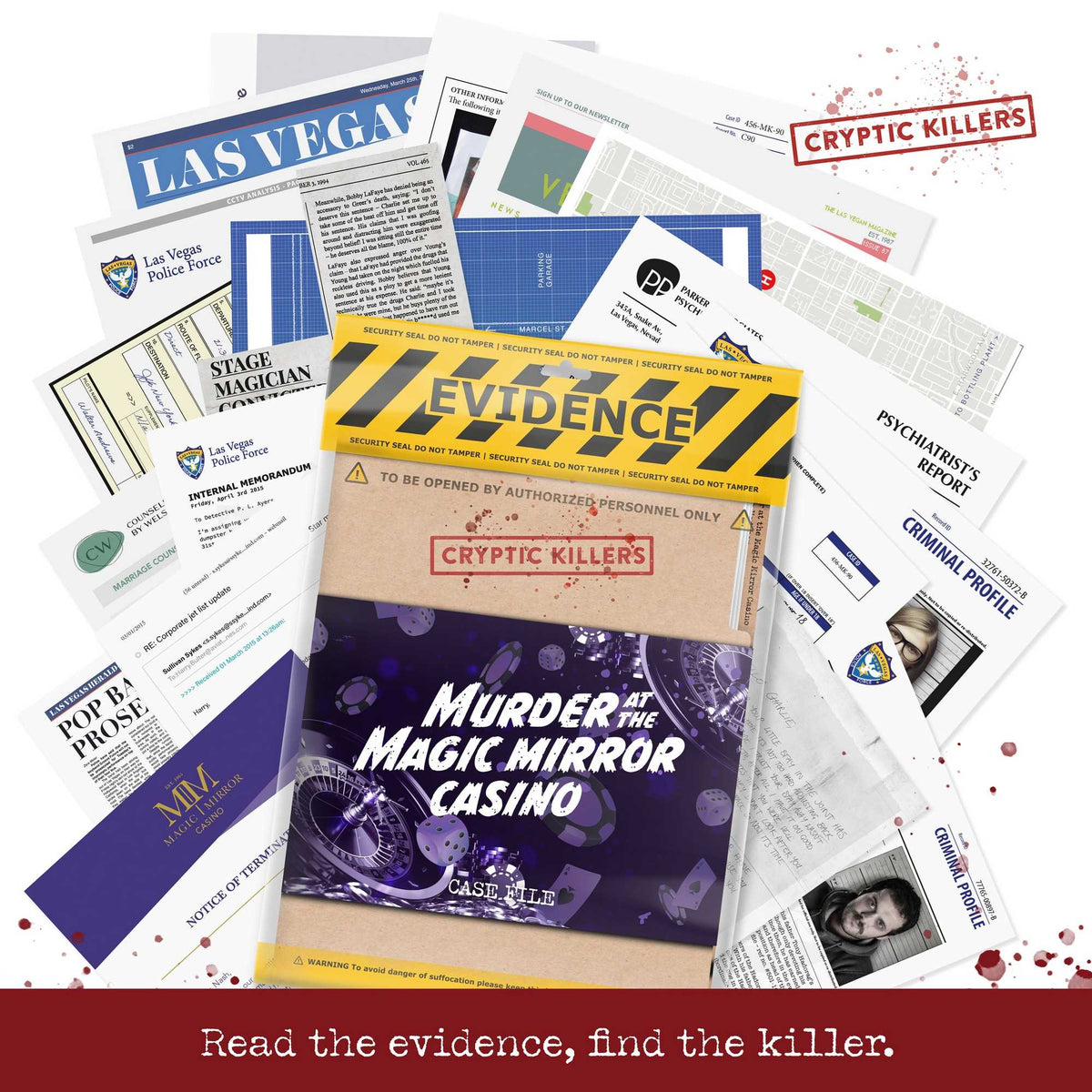 Cryptic Killers: Murder at the Magic Mirror Casino