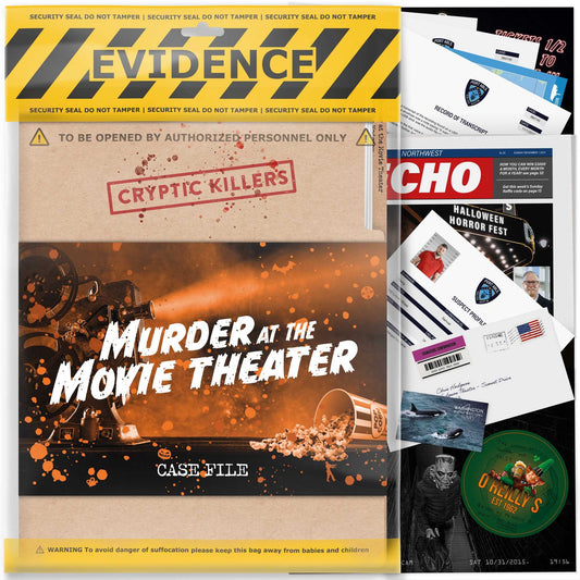 Cryptic Killers: Murder at the Movie Theater