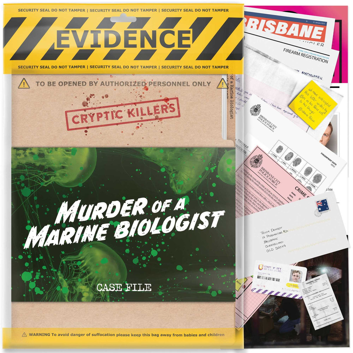 Cryptic Killers: Murder of a Marine Biologist