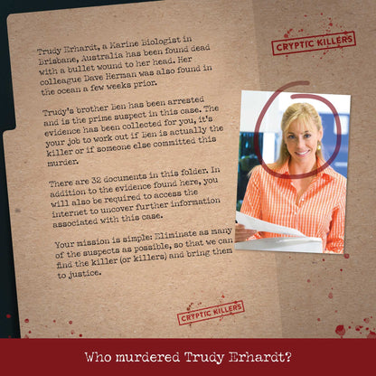 Cryptic Killers: Murder of a Marine Biologist