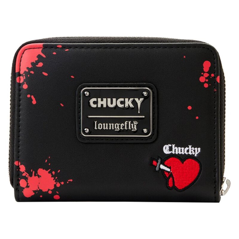 Loungefly Bride of Chucky Chucky & Tiffany Zip-Around Wallet