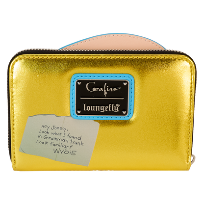 Loungefly Coraline 15th Anniversary Doll Cosplay Zip-Around Wallet