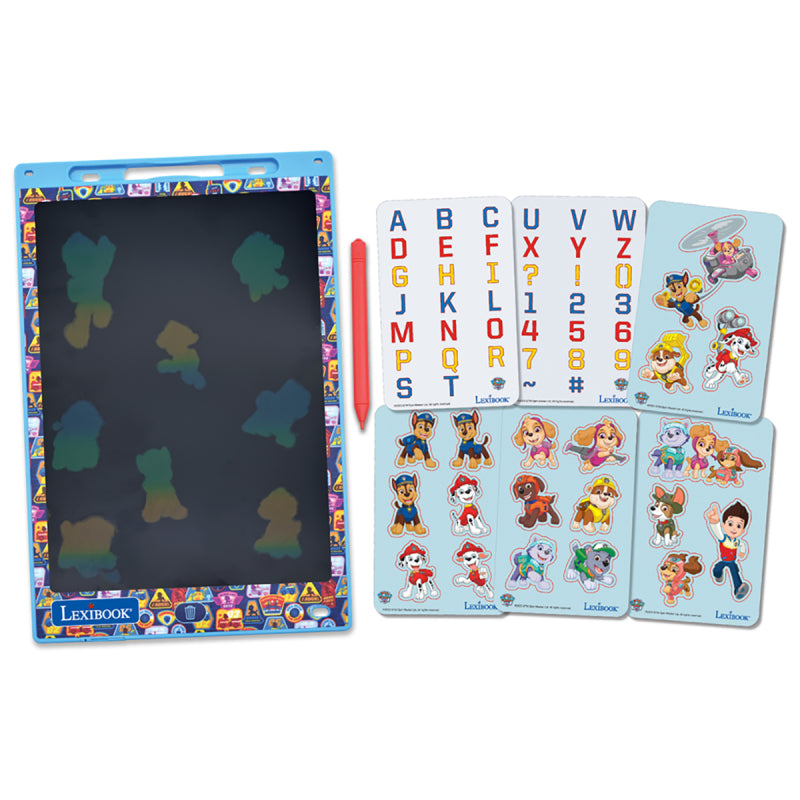 Lexibook PAW Patrol 11-Inch Multicolour E-Ink Drawing Tablet with Stencils