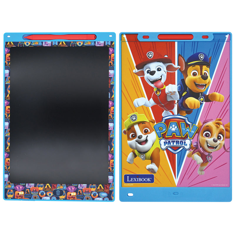 Lexibook PAW Patrol 11-Inch Multicolour E-Ink Drawing Tablet with Stencils