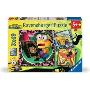 Ravensburger Minions & Monsters 3 x 49 Piece Jigsaw Puzzles