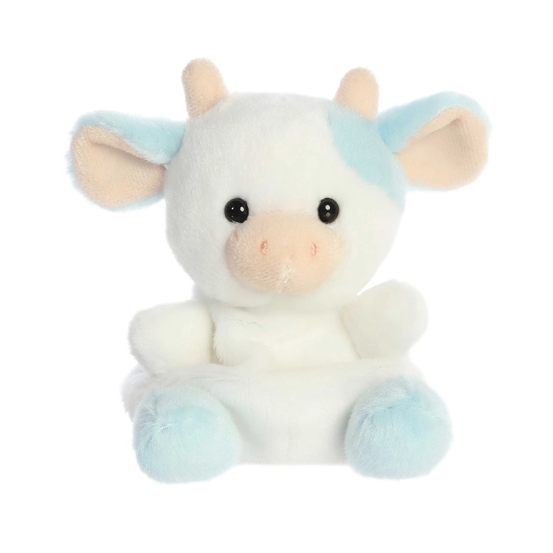 Aurora Palm Pals Skyla Blueberry Cow Soft Toy