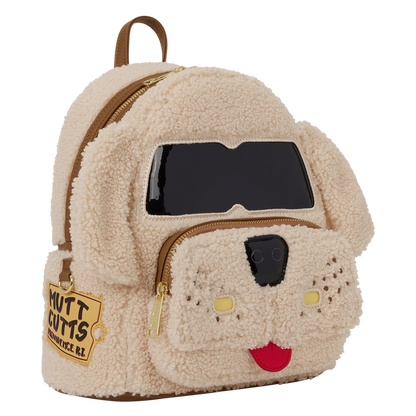 Loungefly Dumb & Dumber Mutts Cutts Van Glow Plush Mini Backpack