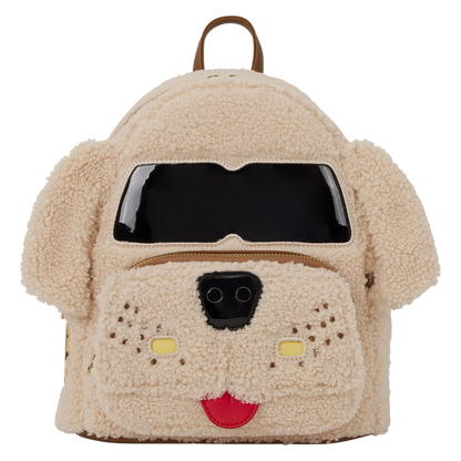 Loungefly Dumb & Dumber Mutts Cutts Van Glow Plush Mini Backpack