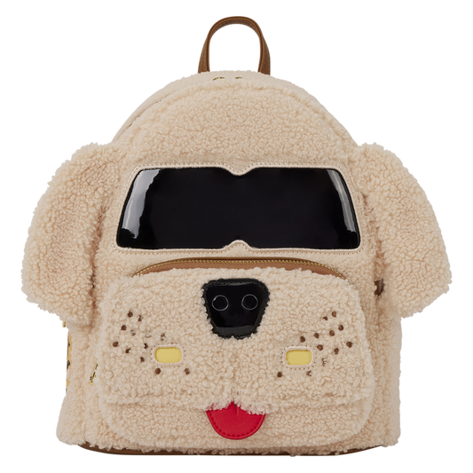Loungefly Dumb & Dumber Mutts Cutts Van Glow Plush Mini Backpack