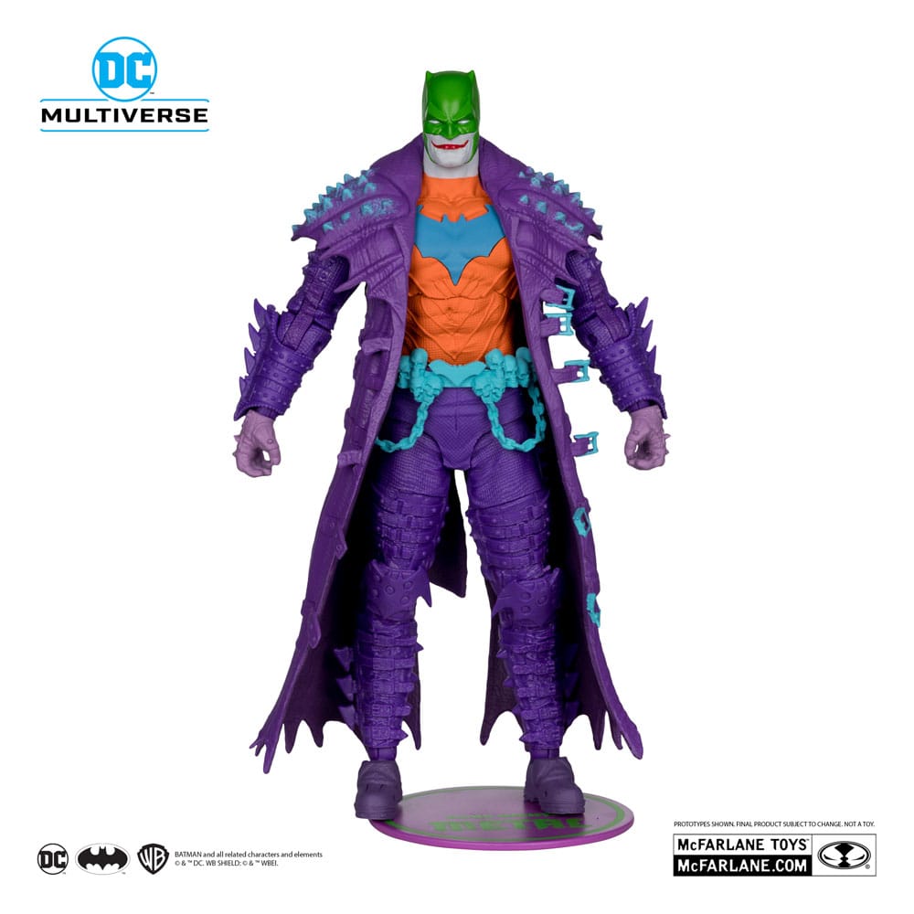 McFarlane Toys DC Multiverse Dark Nights: Death Metal Jokerized Batman Gold Label Action Figure