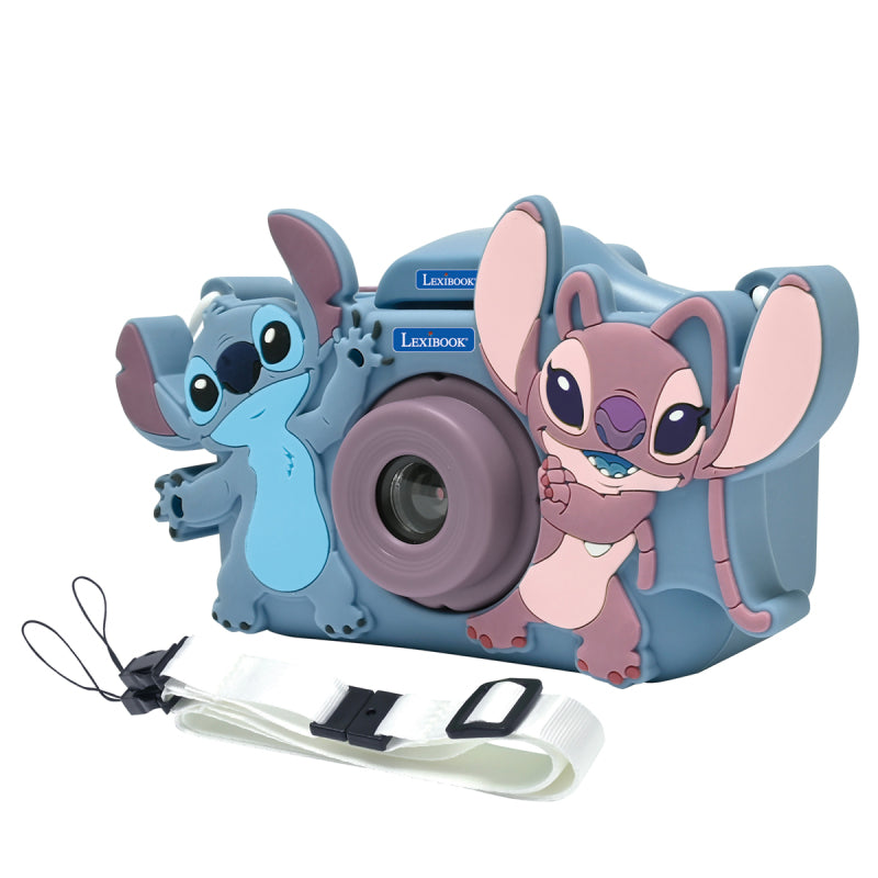 Lexibook Disney Stitch Kids’ Digital Camera with Protective Cover