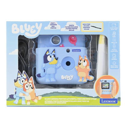 Lexibook Bluey Starcam Instant Print Camera with 3D Pouch