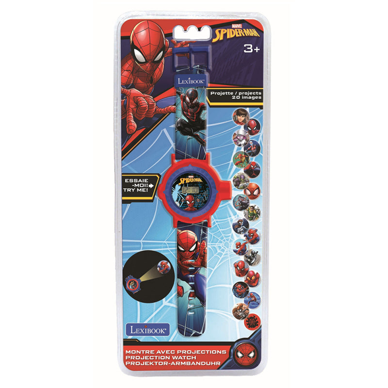 Lexibook Marvel Spider-Man Digital Projection Watch with 20 Images