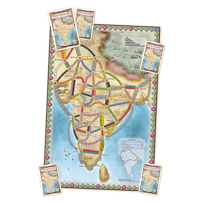 Ticket to Ride Map Collection: Volume 2 – India & Switzerland