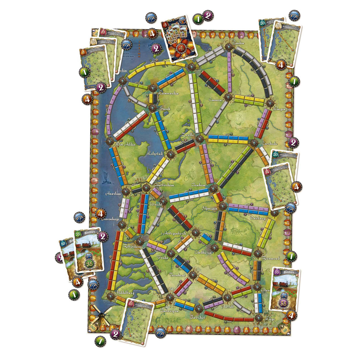 Ticket to Ride Map Collection: Volume 4 – Nederland