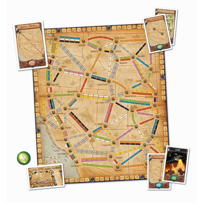 Ticket to Ride Map Collection: Volume 6 – France & Old West