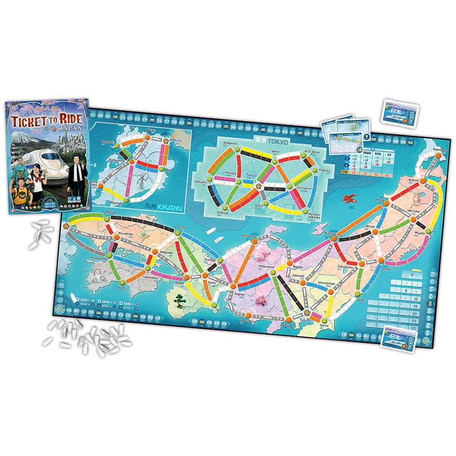 Ticket to Ride: Japan & Italy – Map Collection Volume 7